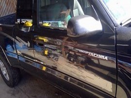 2000 TOYOTA TACOMA BLACK SR5 EXTD. CAB 2.7L AT 2WD vZ24889